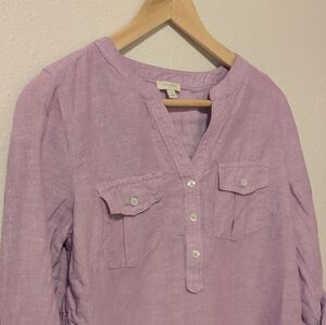 Talbot Women's Purple Top Size Small